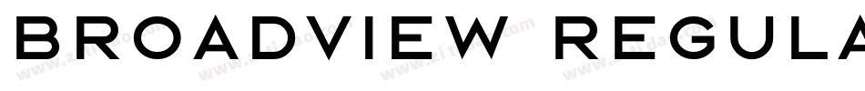 Broadview Regular字体转换